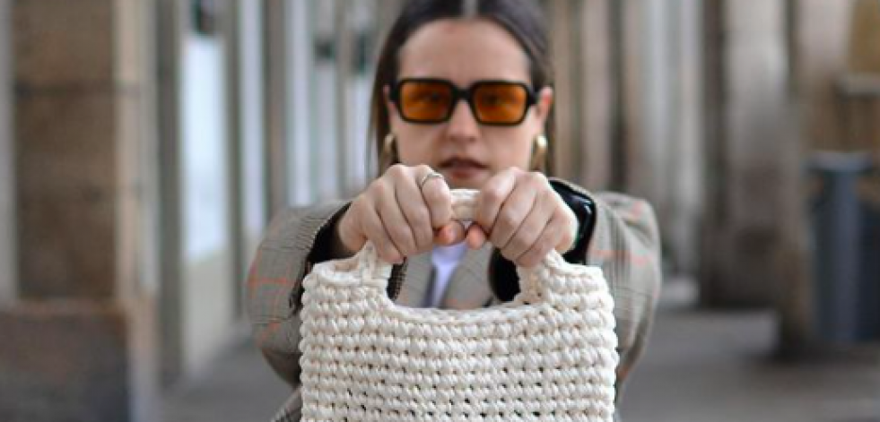 Ana Garrote Handmade: los bolsos de ganchillo que triunfan en las calles de A Coruña