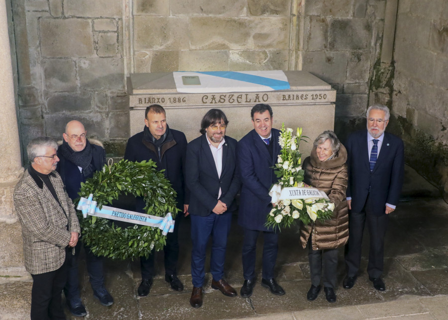 Galicia celebra el 137 aniversario del nacimiento de Castelao