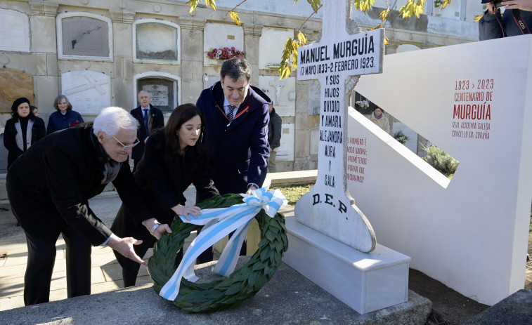 A Coruña lembra a Manuel Murguía no centenario do seu falecemento