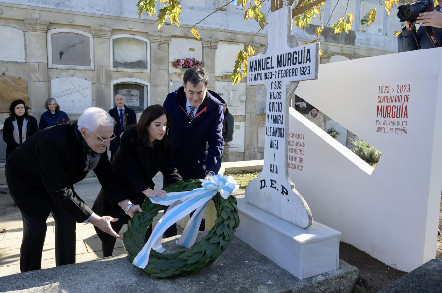 A Coruña lembra a Manuel Murguía no centenario do seu falecemento