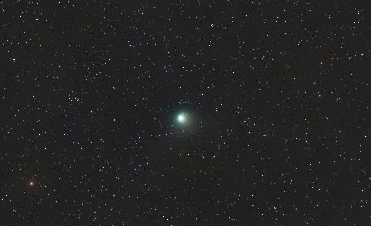 El momento óptimo para ver el nuevo ‘cometa verde’ desde A Coruña