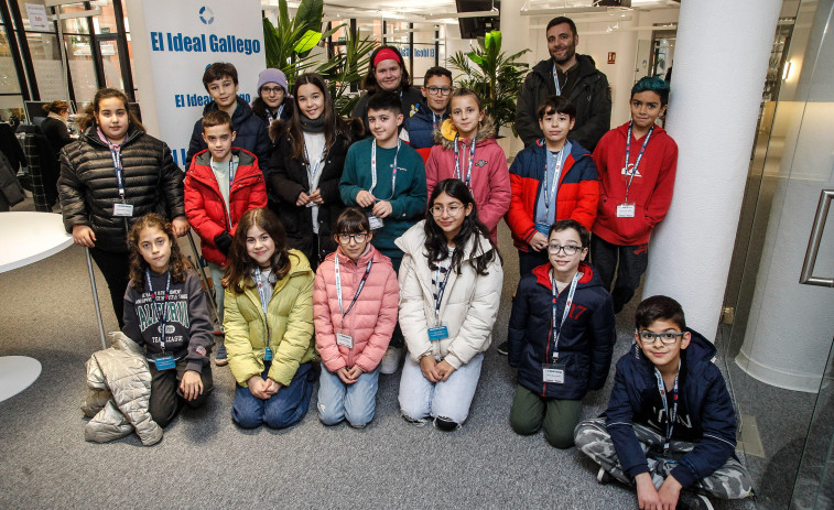 Los alumnos de 5ºA del C.E.I.P Alborada visitamos El Ideal Gallego