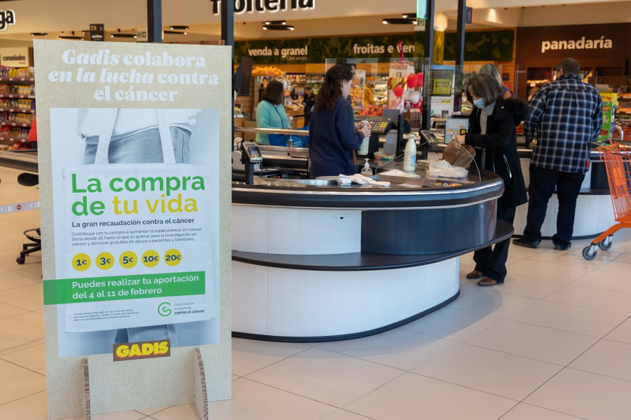 Supermercados Gadis colaborará en una campaña de la AEC para recaudar fondos