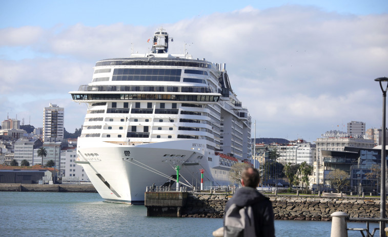 El puerto de A Coruña recibirá seis cruceros en marzo tras un febrero sin escalas