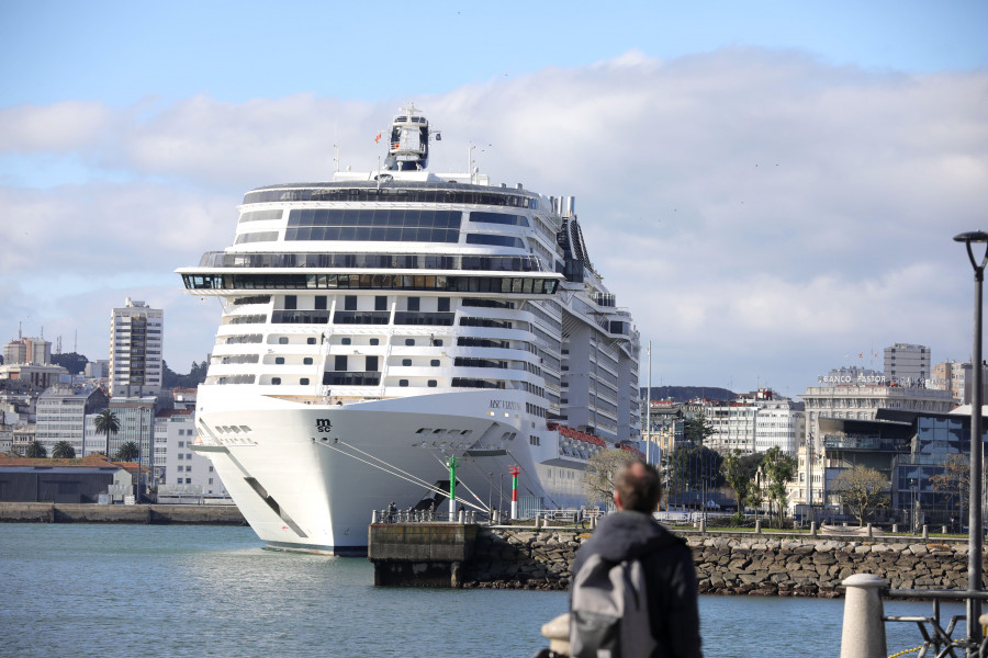 El puerto de A Coruña recibirá seis cruceros en marzo tras un febrero sin escalas