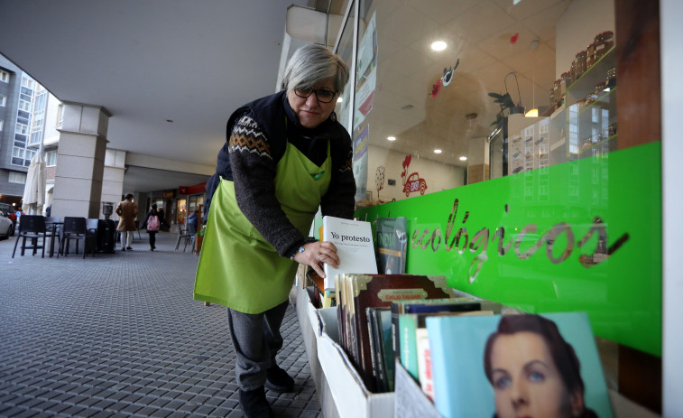 Un rincón de Matogrande, en A Coruña, difunde cultura a granel