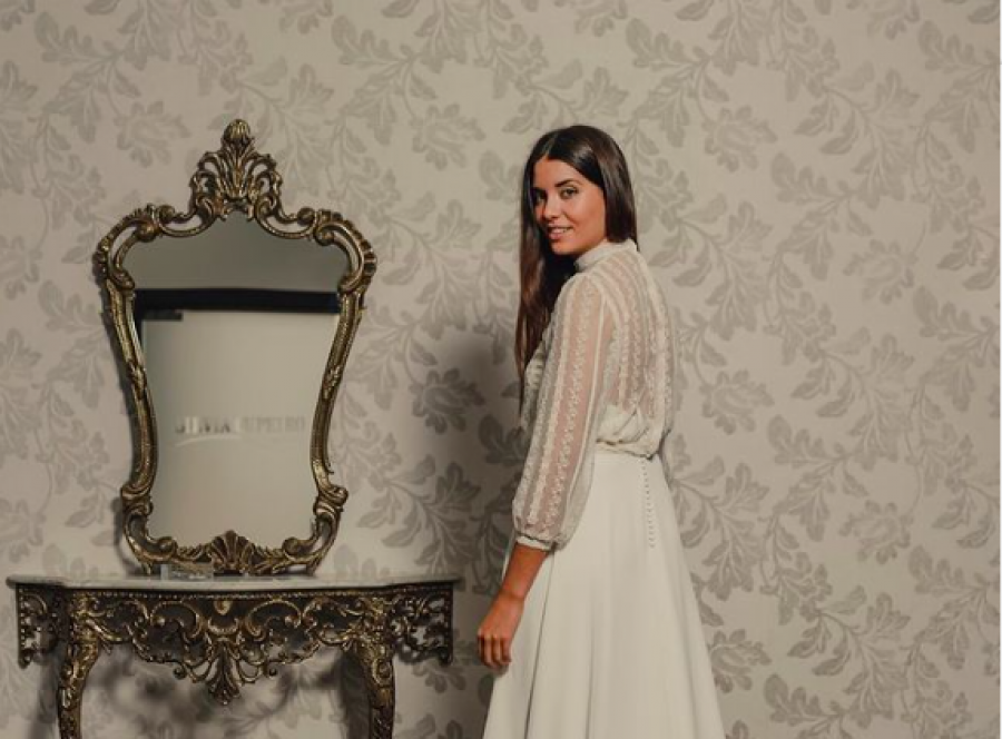Silvia Cupeiro: los vestidos de novia más originales se confeccionan en Arteixo