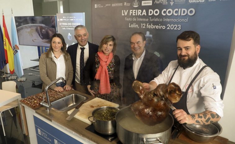Turismo de Galicia pone en valor la enogastronomía durante la presentación de la Feria del Cocido de Lalín