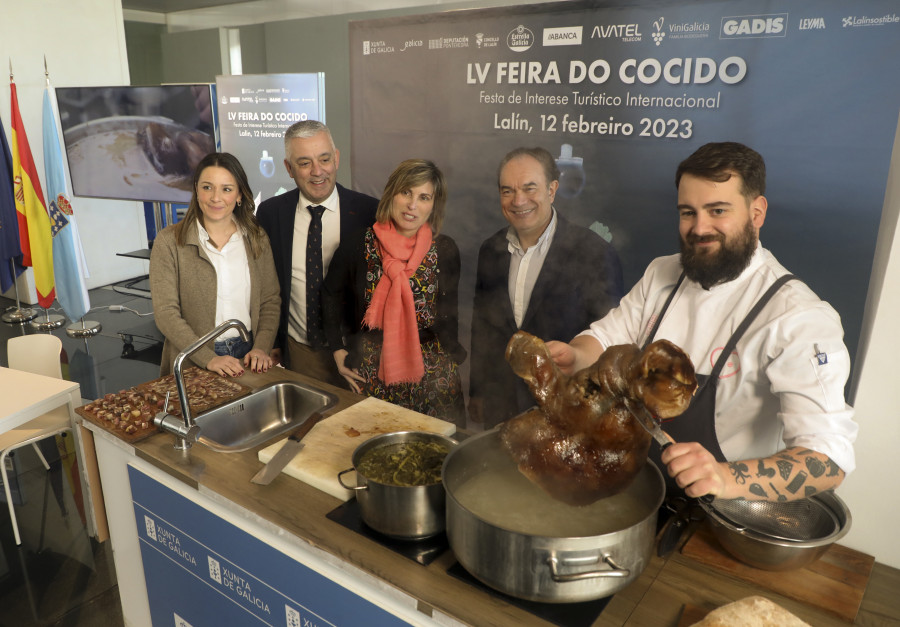 Turismo de Galicia pone en valor la enogastronomía durante la presentación de la Feria del Cocido de Lalín