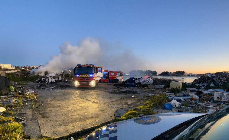 A Pasaxe llena la ciudad con olor a chamusquina