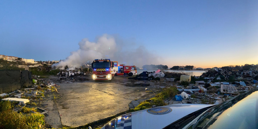 A Pasaxe llena la ciudad con olor a chamusquina