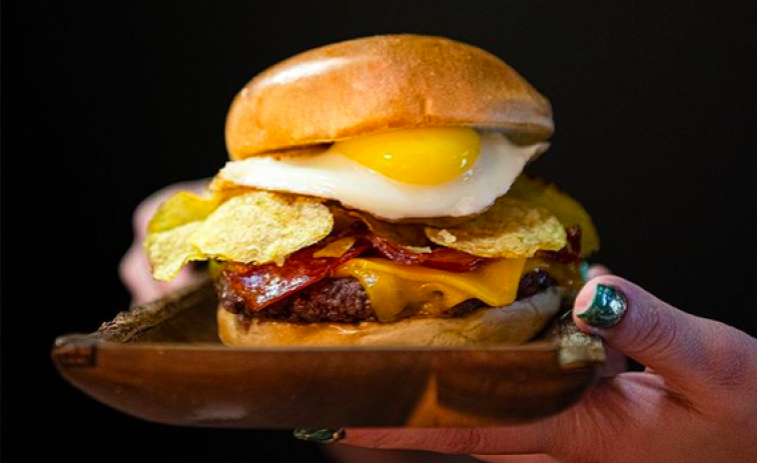 La hamburguesa efímera del mes de febrero es la de O Camiño do Inglés