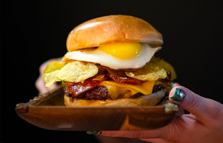 La hamburguesa efímera del mes de febrero es la de O Camiño do Inglés