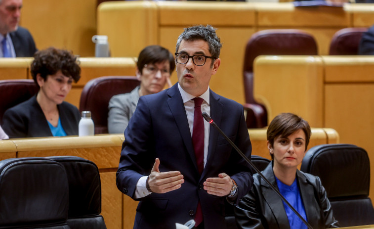 Bolaños acusa a Feijóo de “cinismo” por alegrarse del aval del TC a la ley del aborto porque el PP la recurrió