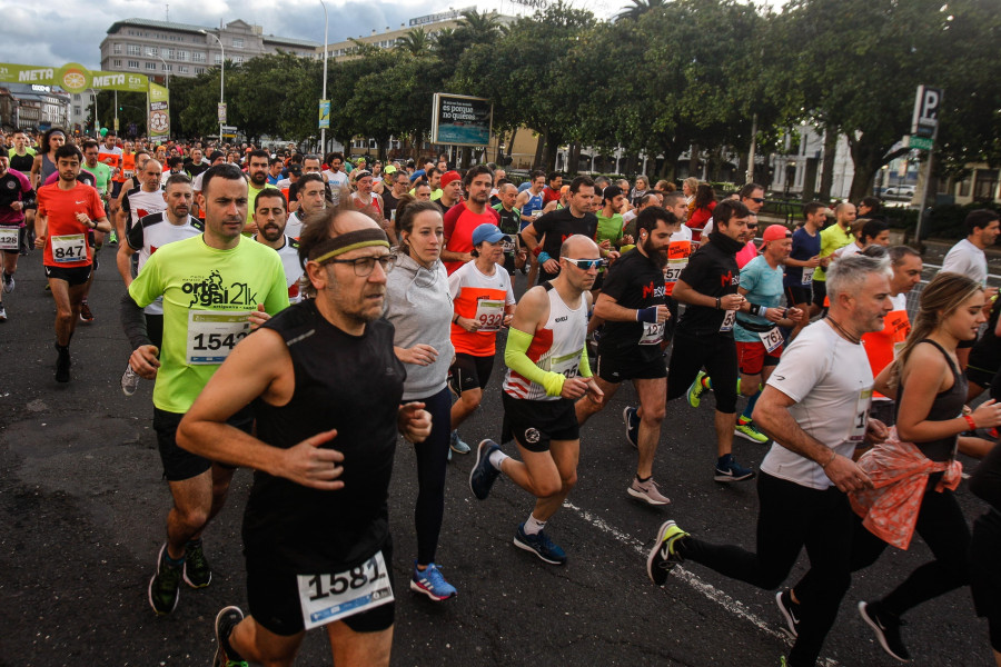 La carrera Coruña21 cortará el tráfico en el centro