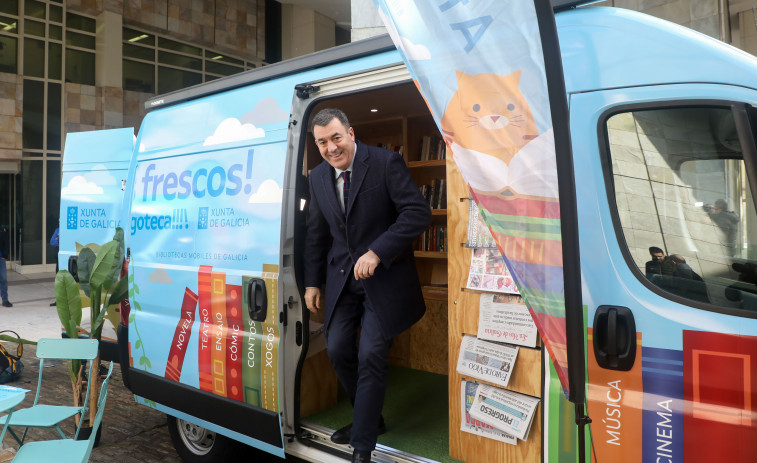 A furgoteca achegará o préstamo de libros á montaña de Lugo e Ourense
