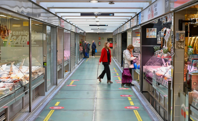Casi el 85% de los puestos de los mercados municipales de A Coruña está ocupado