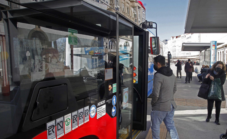 Así serán los refuerzos del bus urbano durante la Nochevieja en A Coruña
