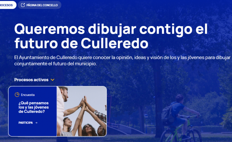 Culleredo presenta una nueva web para fomentar la participación de los jóvenes