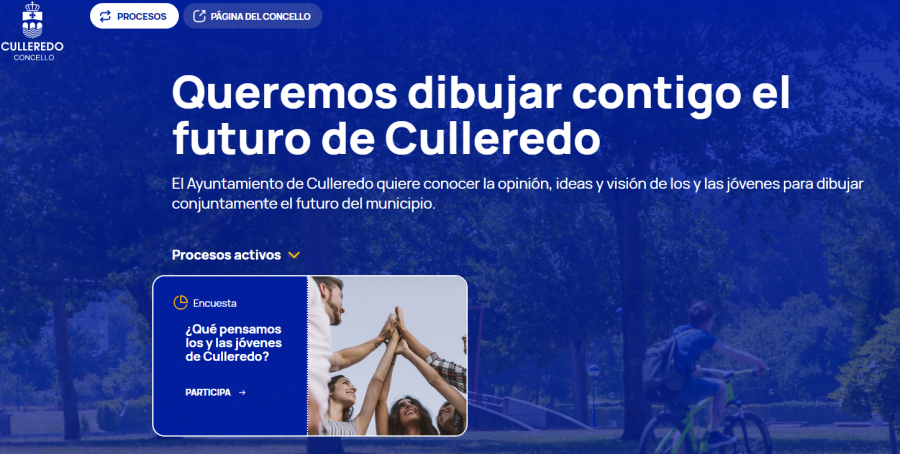 Culleredo presenta una nueva web para fomentar la participación de los jóvenes