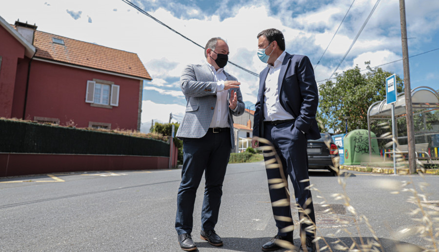 José Ramón Rioboo plantea dar continuidad a las obras de mejora en el Camino Inglés por Culleredo