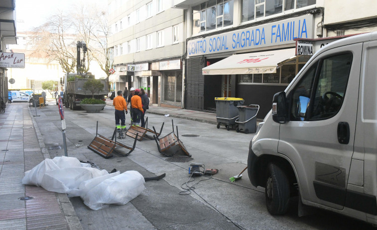 La calle Sagrada Familia será peatonal hasta el 22 de febrero