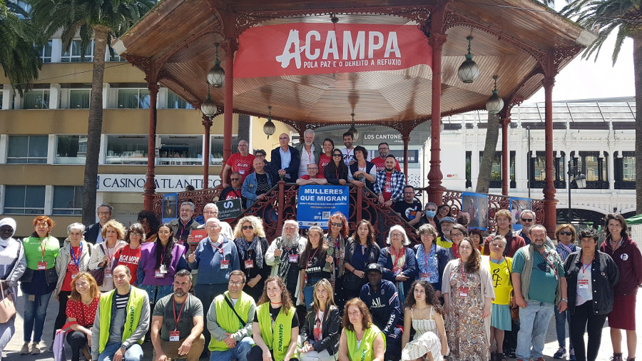 Los senegaleses que ayudaron a Samuel Luiz, entre los candidatos al premio de Acampa de derechos humanos