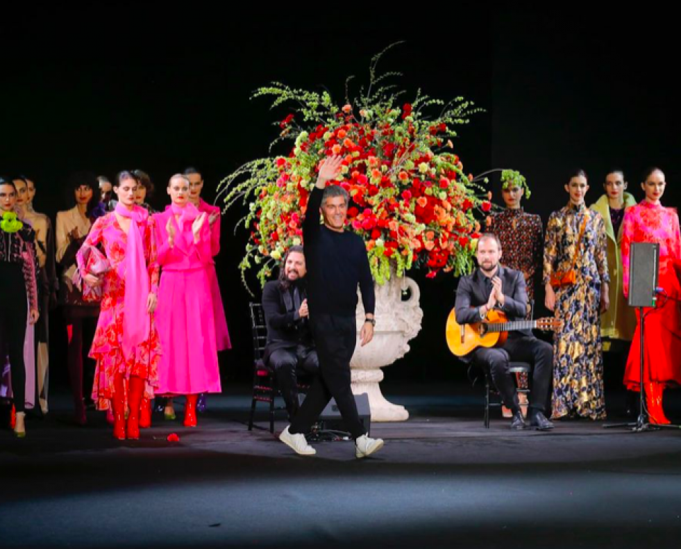 El diseñador Jorge Vazquez en la MBFW