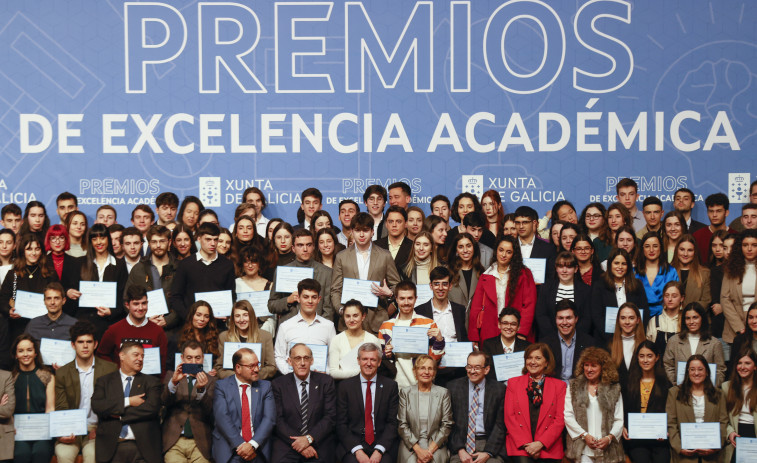 Más de 400 estudiantes, en su mayoría mujeres, reciben los Premios de Excelencia Universitaria de Galicia