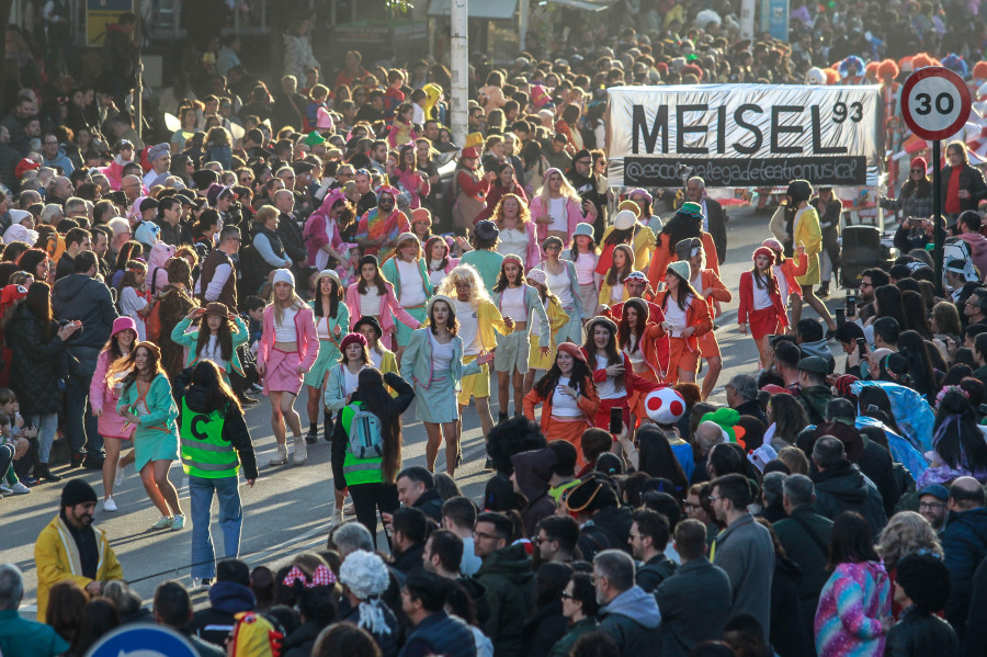 El desfile de Carnaval en A Coruña: así es el recorrido, los premios y las 25 comparsas participantes