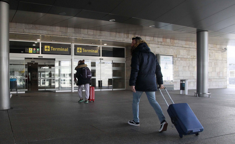 El aeropuerto de Alvedro alcanzó el millón de pasajeros interanual el 1 de febrero
