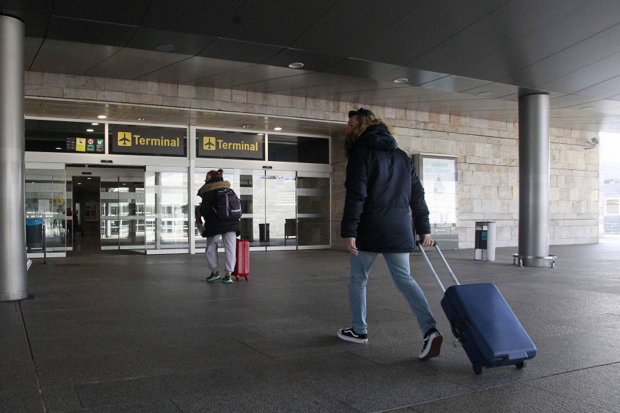 El aeropuerto de Alvedro alcanzó el millón de pasajeros interanual el 1 de febrero