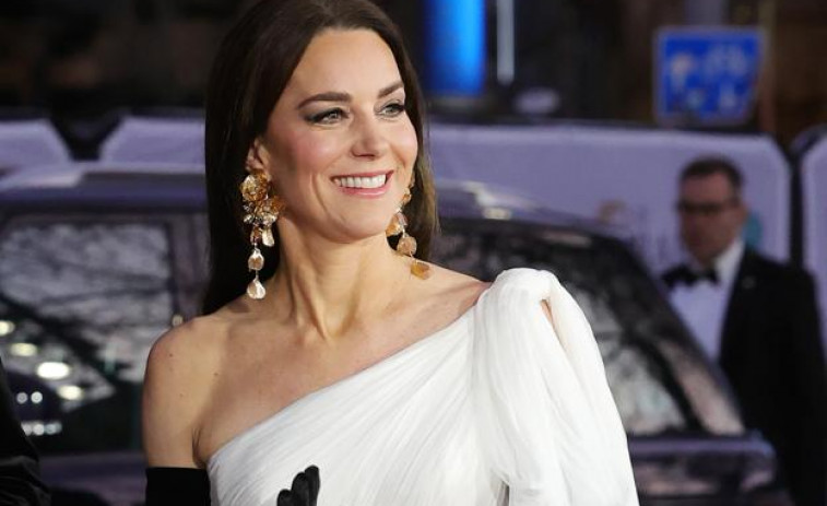 Kate Middleton brilla en los Bafta con pendientes de Zara de 15 euros
