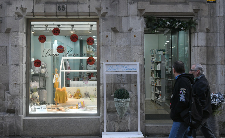 El gasto en las rebajas de invierno cae a la mitad en el comercio de A Coruña