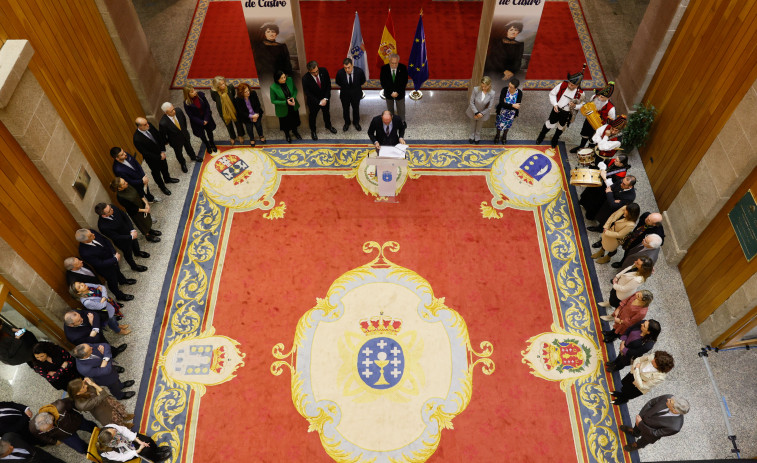 El Parlamento gallego recuerda el aniversario de Rosalía de Castro con lecturas de poemas