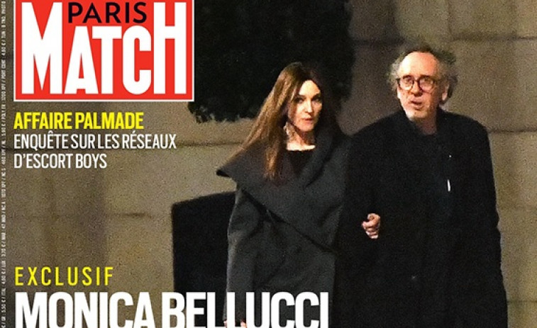 Monica Bellucci y Tim Burton disfrutan del flamenco en un tablao madrileño