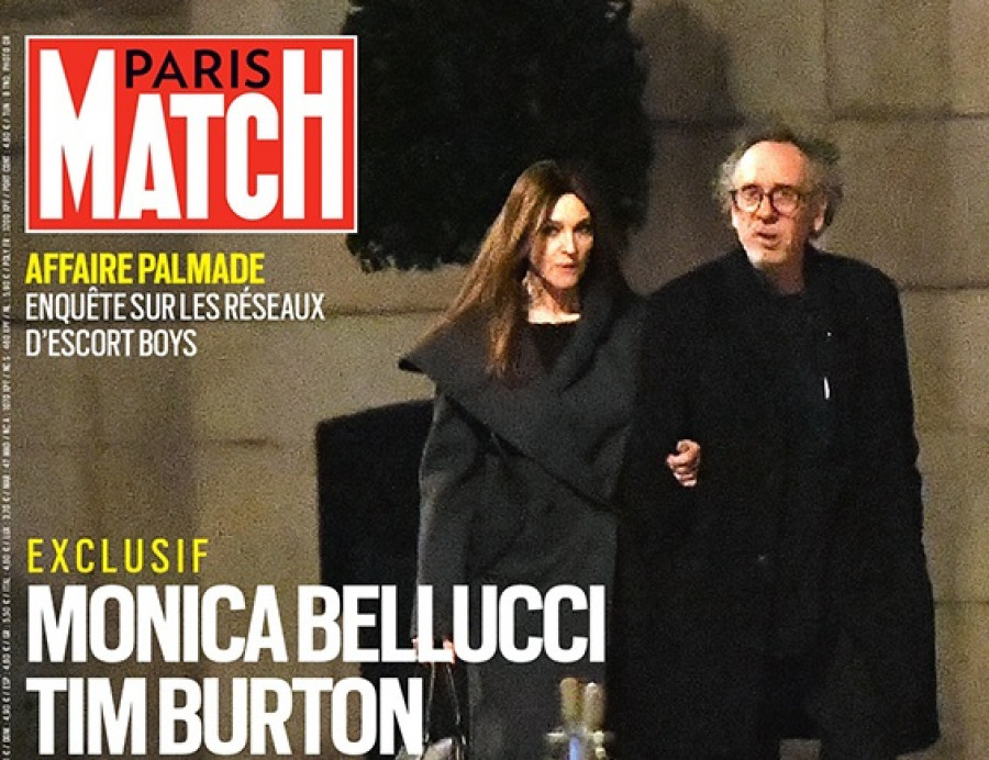 Monica Bellucci y Tim Burton disfrutan del flamenco en un tablao madrileño