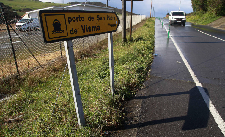 Los vecinos esperan novedades sobre las mejoras en la carretera que da acceso a O Portiño
