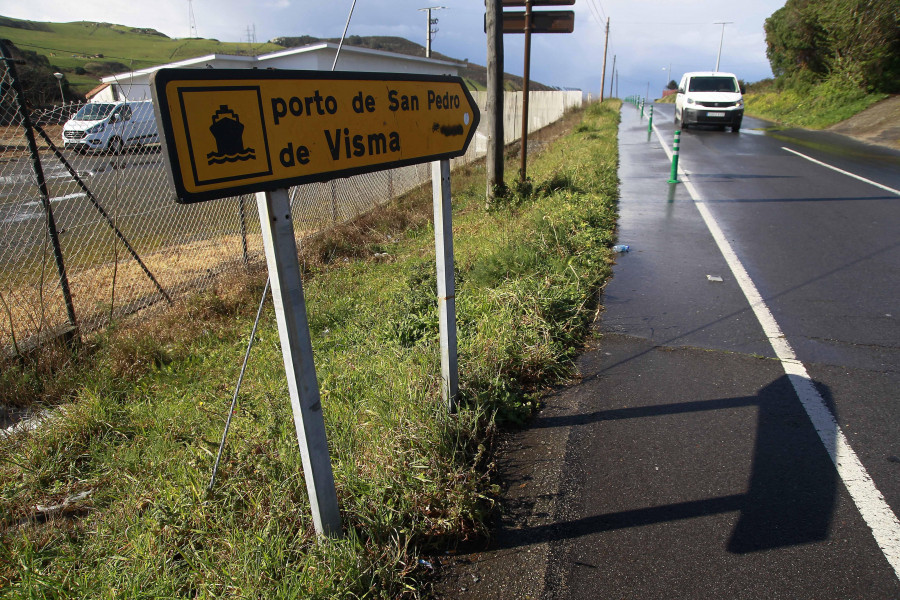 Los vecinos esperan novedades sobre las mejoras en la carretera que da acceso a O Portiño