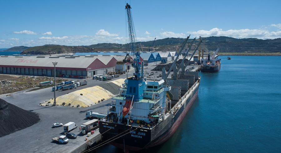 El Puerto de A Coruña cierra enero con una subida de los tráficos del 6%