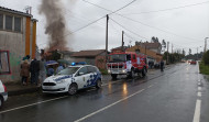 Un incendio calcina un galpón anexo a una vivienda de Pravio