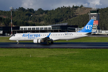 Avion air europa alvedro Javier Albores