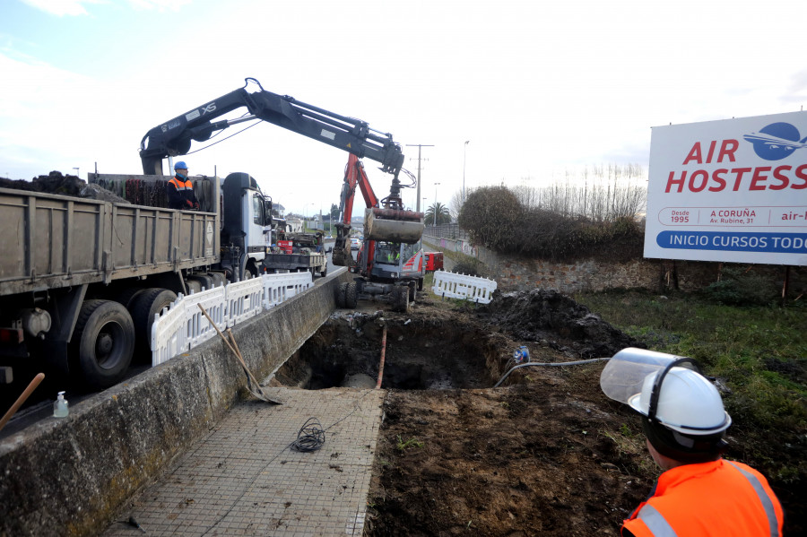 Comienzan las obras de la conducción principal de agua en Alfonso Molina