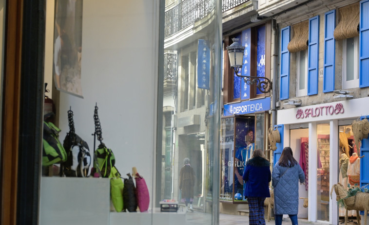 El comercio del centro denuncia que A Coruña es una ciudad 