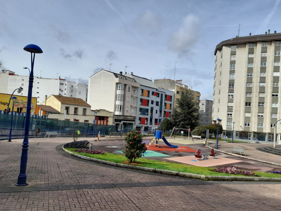 Culleredo inicia tres meses de trabajos de reforma de la plaza de Galicia de O Burgo