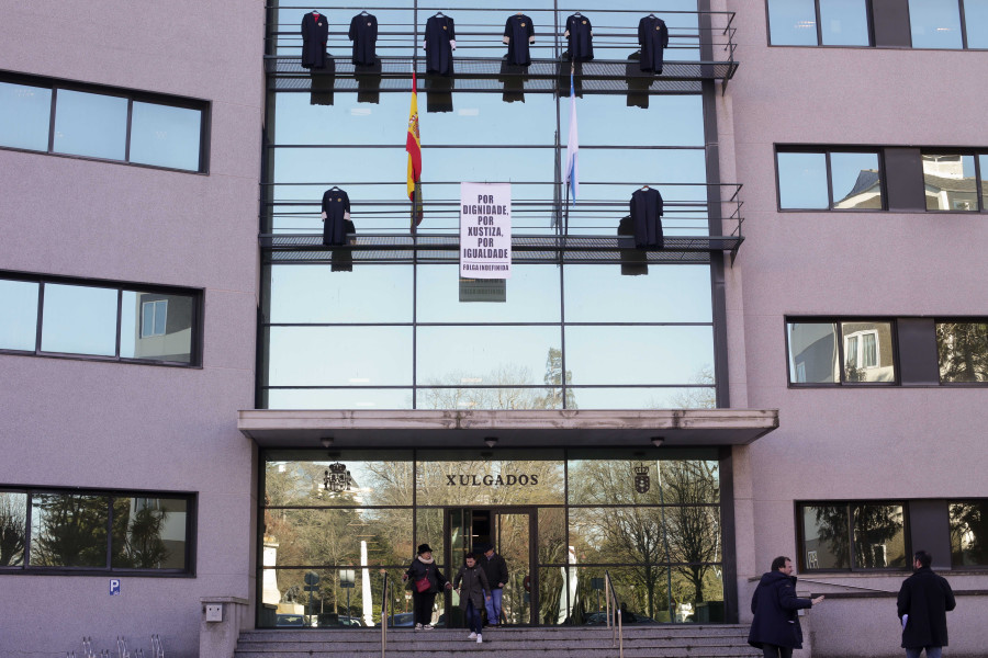 Los órganos judiciales gallegos reciben casi un 3% más de casos que en 2021