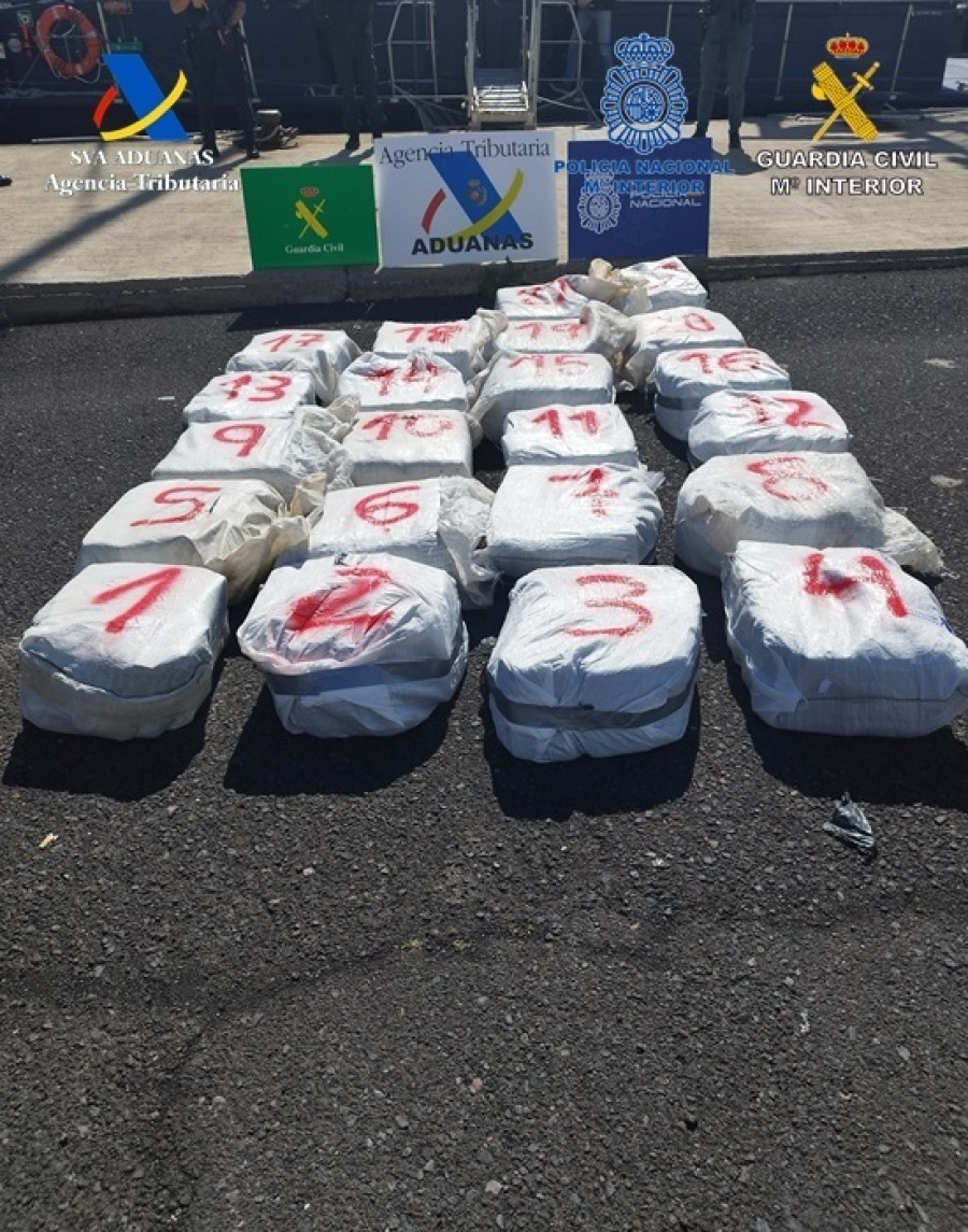 Localizados unos 50 kilos de cocaína en un contenedor en el Puerto de Vigo