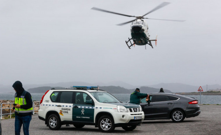 Avistan un narcosubmarino frente a la costa de Arousa