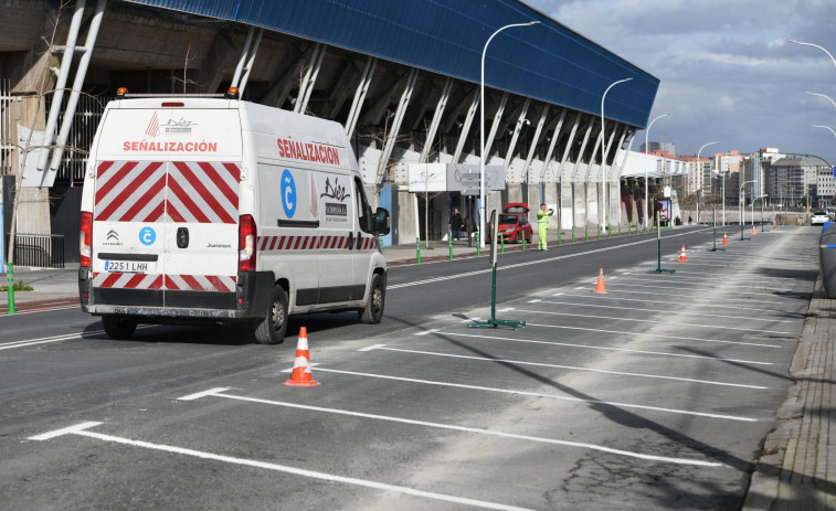 La coruñesa avenida de La Habana gana 22 nuevas plazas de aparcamiento