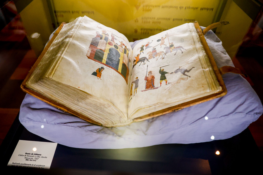 La Biblioteca Nacional muestra al público una de sus joyas, el Códice de Fernando I y Sancha